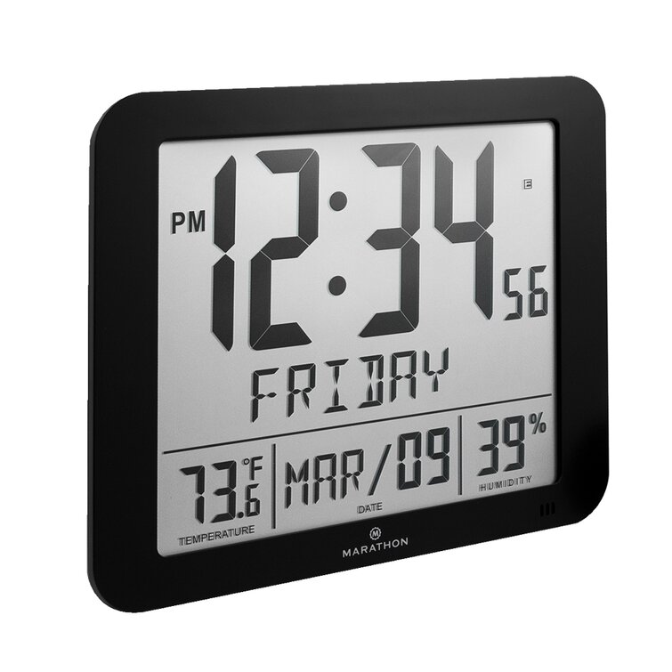 Marathon Watch Company Marathon Wall Clock & Reviews | Wayfair